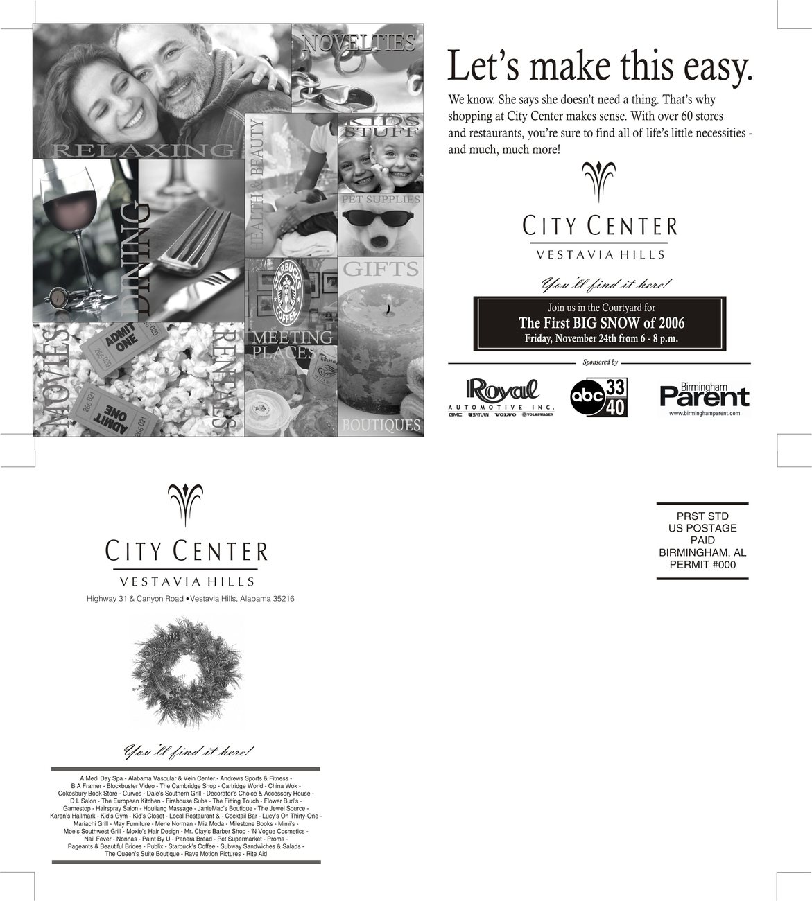 City Center Mailer