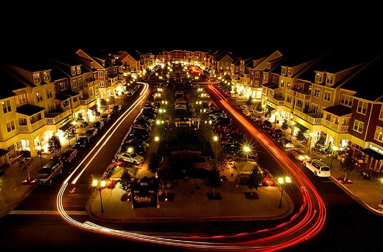 Nantucket-style at Night
