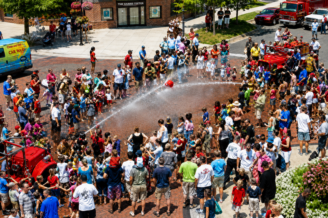 First Waterfight