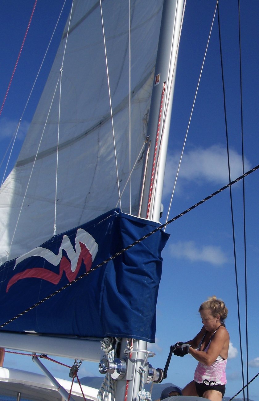 Hoisting Sail